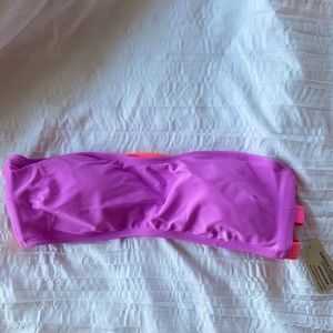 American eagle purple bandeau bikini top